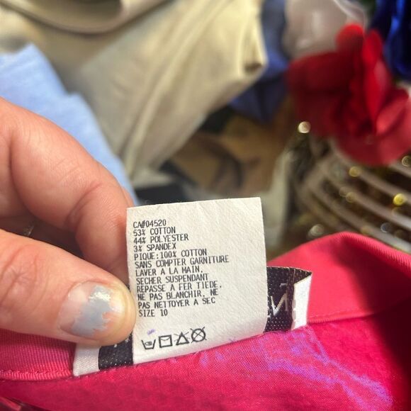 Nancy Bolen ladies 10 pink tank top with jacket and pink pants are a size 10 - Picture 10 of 11